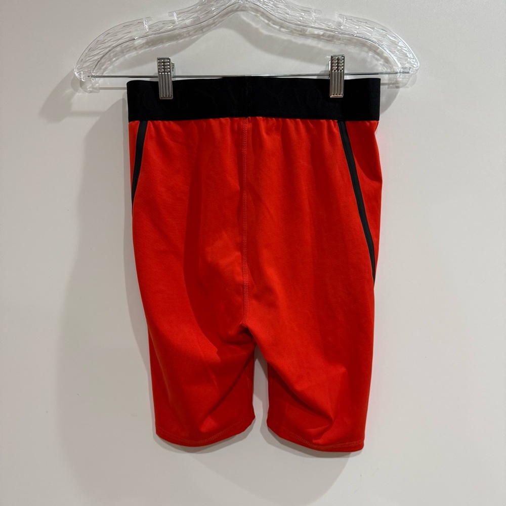 Puma x Vogue Tight Red Athletic Shorts - Picture 4 of 4